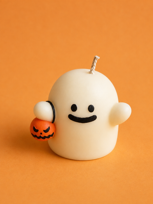 Cute pumpkin ghost