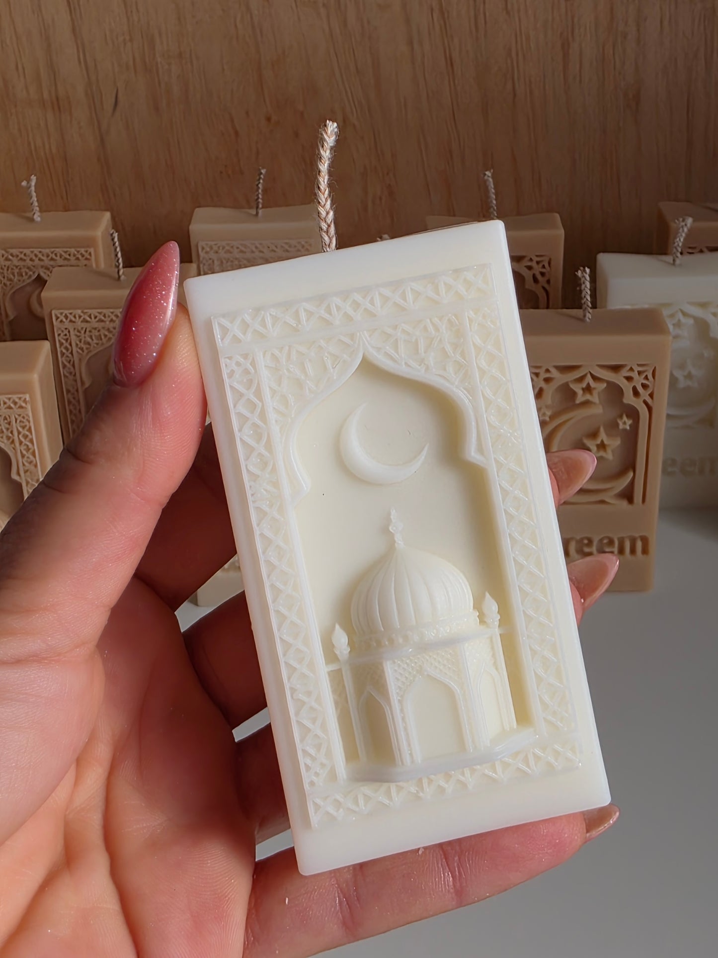 Ramadan Arch Pillar Candle