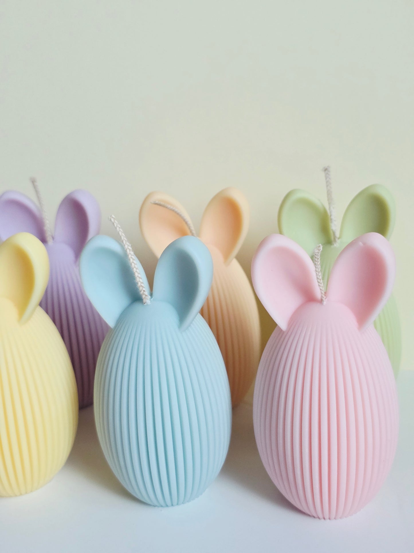 Ribbed Egg bunny ears