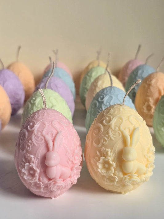 Flower bunny egg