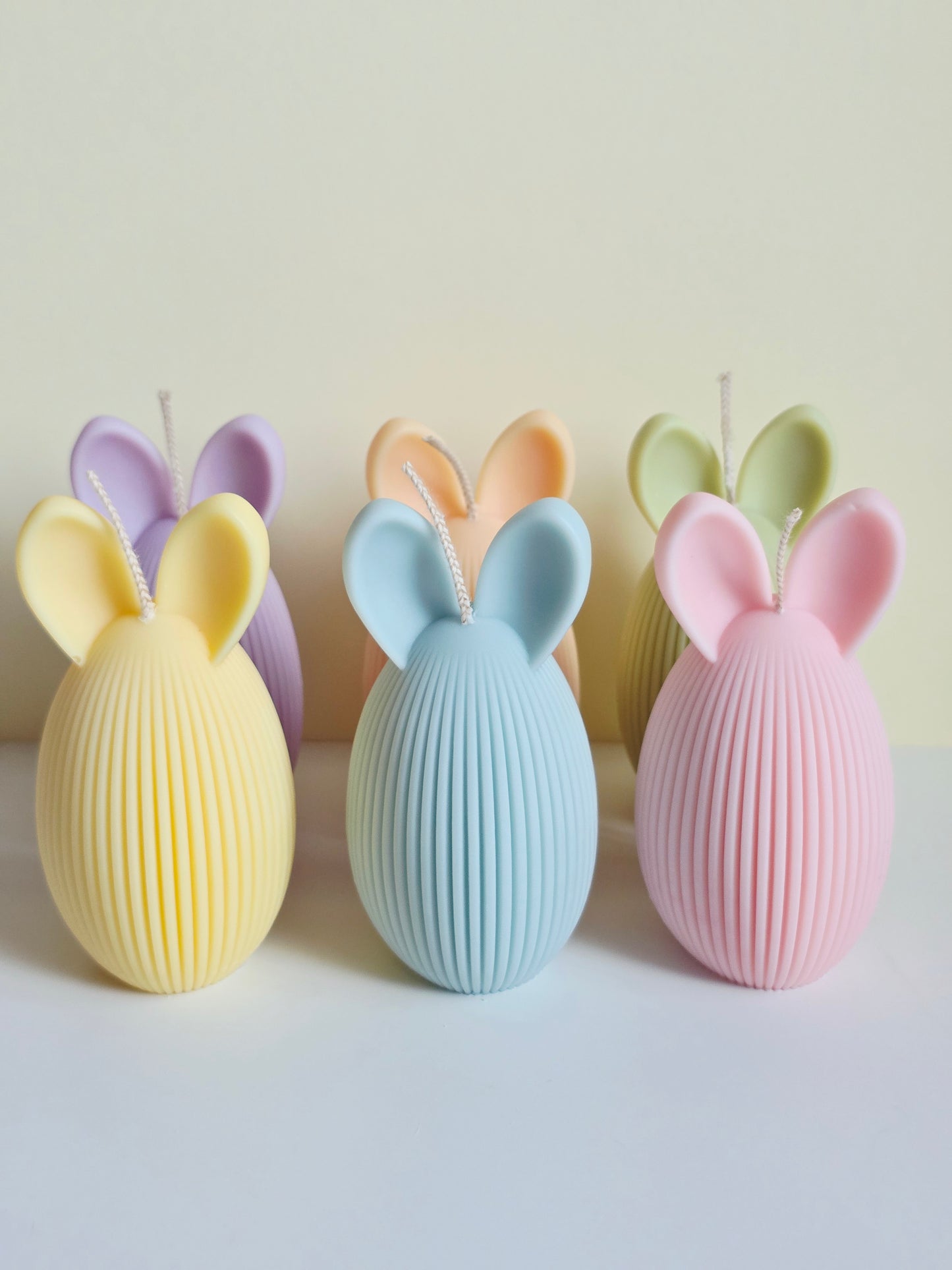 Ribbed Egg bunny ears