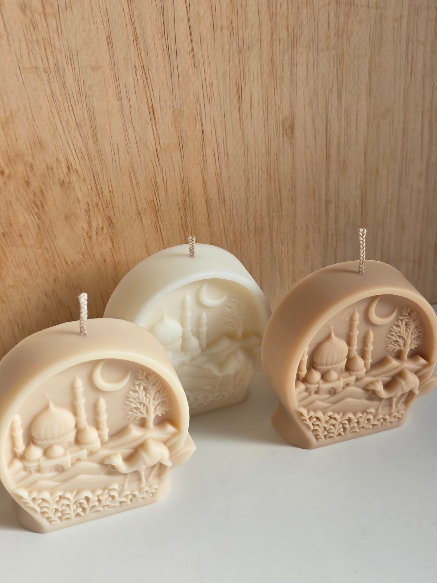 Moonlit Mosque Candle