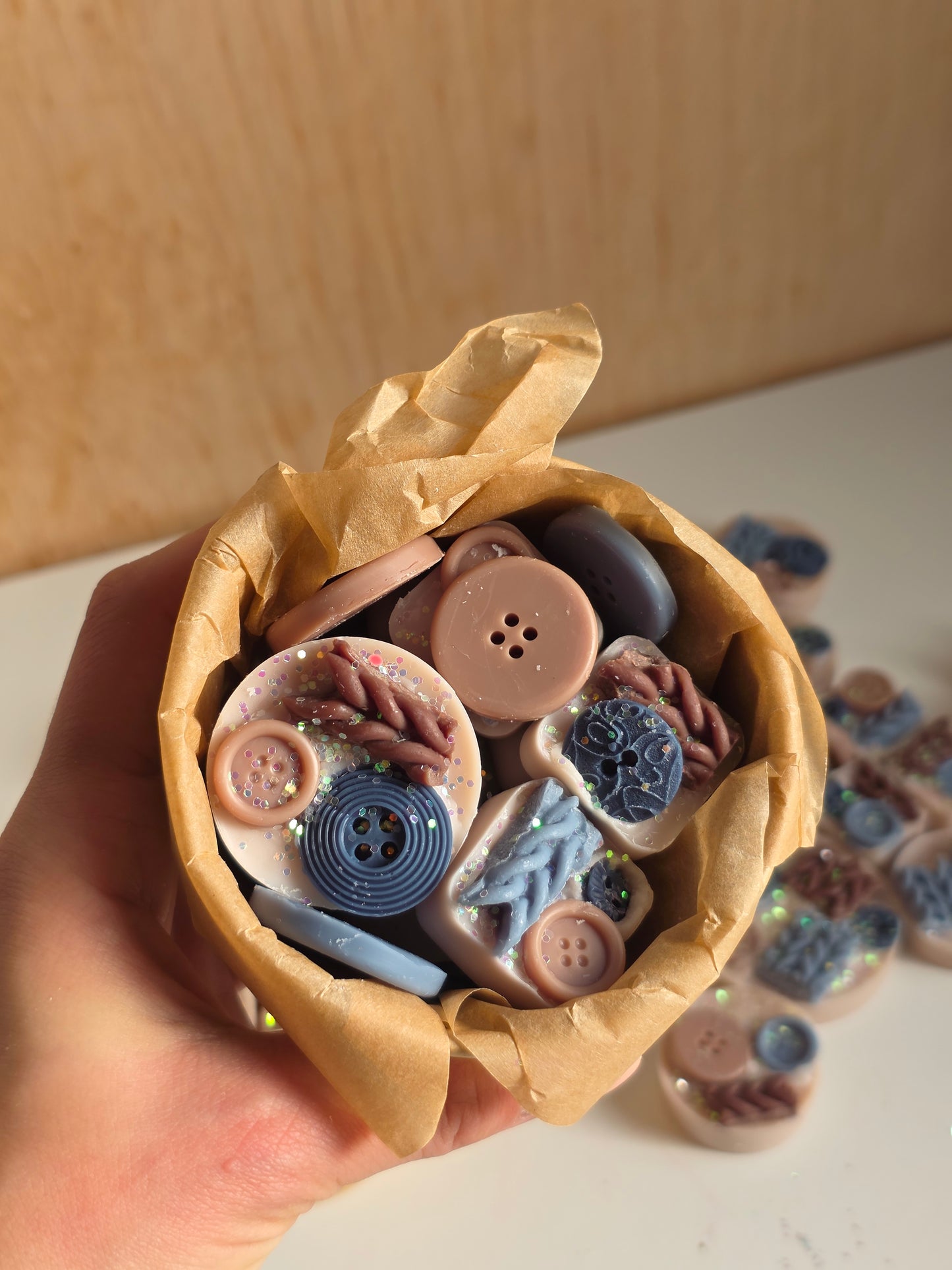 Wool & buttons wax melts